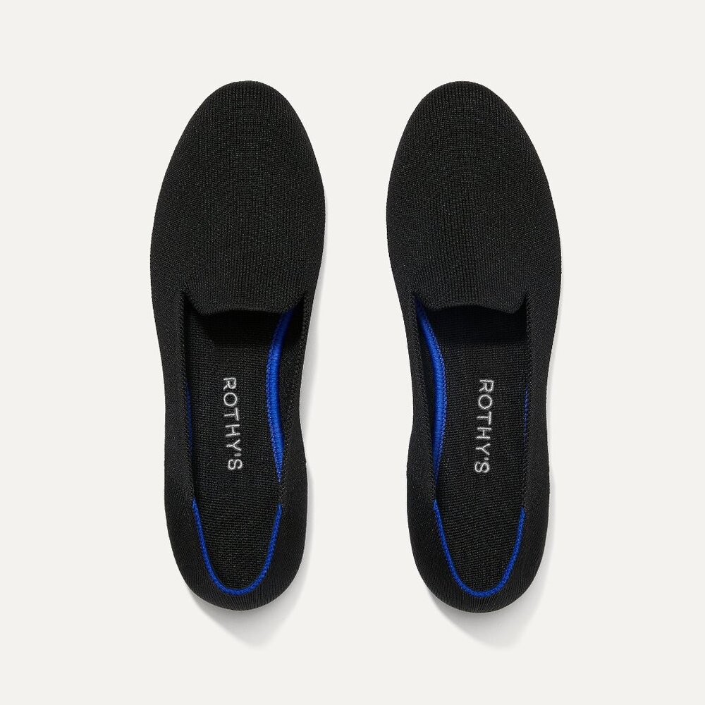 NEW Rothy's "The Loafer" in Black - Size 7 (US Women's)